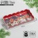 Box for confectionery products with PVC Carousel cover, 10.5 x 21 x 3 cm, new year