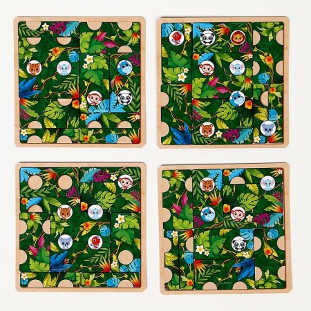 Puzzle "jungle" and memorial-3