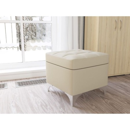 Josephine-2, 460x460x450 banquet, beige leatherette-3
