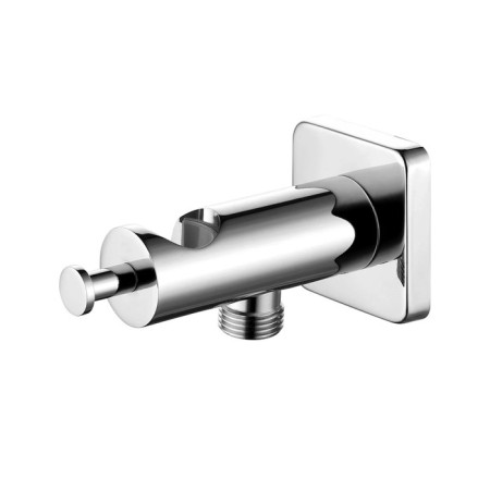 Shower hose connection Lemark LM7885C, 58 x 58 mm, chrome