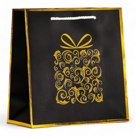 Package gift craft "Gift", foil 22.5 x 23 x 10 cm