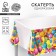 The single tablecloth "Congratulations", balls, 137x180 cm, universal