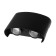 Front Farrier "Semesfer", FSD-009, 4W, 3000k, 2 rays, IP65, 220 V, metal, black