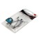 The hook KOI Magna Super Lock Worm, size 70 Int, BN color, offset 5 pcs.