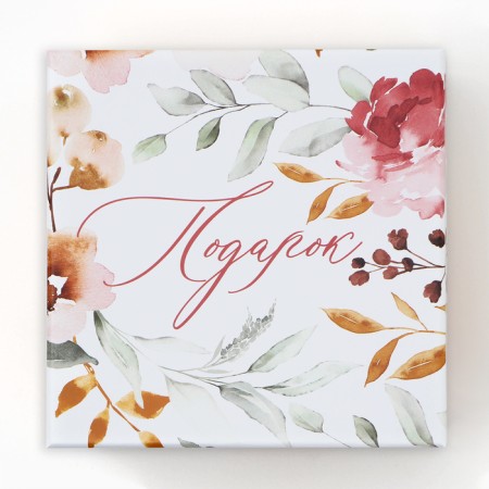 Set of boxes 10 in 1, gift packaging, “Flowers”, 10.2 x 10.2 x 6–28.2 x 28.2 x 15 cm 15 cm-12