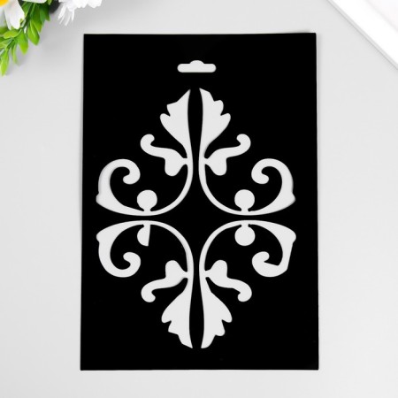 Plastic stencil "Vintage" 14.5x20cm