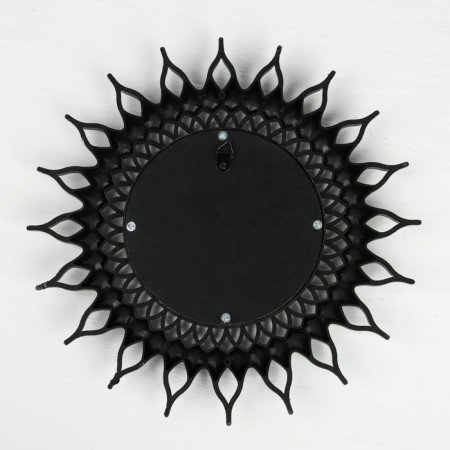 The mirror of the wall “sun”, D mirror surface 10.5 cm, color “aged gold”-3