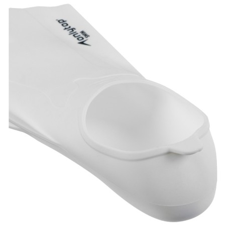 Flippers for swimming, white color, size 36-37, silicone-4