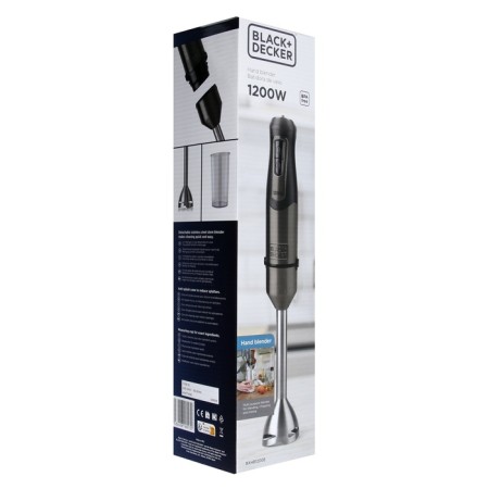 BLADER BLACK+Decker BXHBA1200E, submersible, 1200 W, 0.5/0.8 L, 20 speeds, black-4