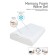 Memory Foam Wave Gel pillow, size 60x40x13/11 cm