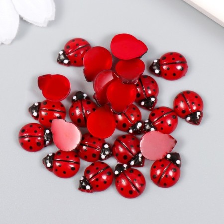 Decor for creativity Plastic "ladybugs" set of 25 pcs 1.1x0.7x0.4 cm-2