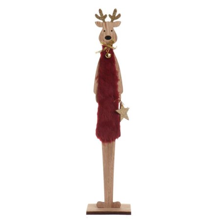 New Year's decor "Tall" 8 × 4 × 39 cm, red-3