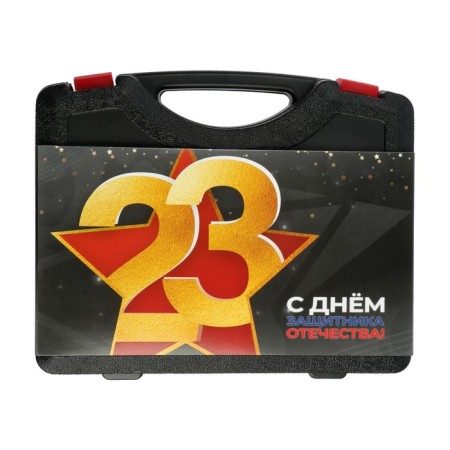 A set of tools in the case of Tundra "February 23", in gift packaging, 15 items-2
