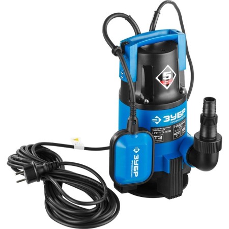 Drainage "Bison" NPG-T3-400, for dirty water, 400 W, 135 l/min, pressure 5 m-2