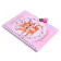 Notebook Gift Book on a lock, A6, 45 sheets, in a ruler, "Dog"