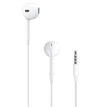 Headphones Apple Earpods 3.5 mm mnhf2zm/a, liners, microphone, 109 dB, 32 Ohms, 1.1 m, white
