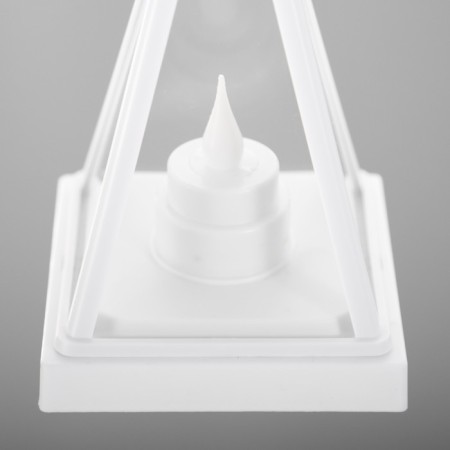 Night Pyramid 2xaa white 9.5x9.5x17 cm Risalux-4