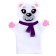 Finger Theater doll on the hand "White Bear"