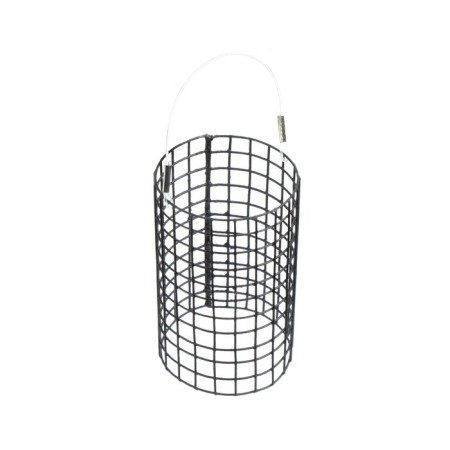 Metallic feeder X-Feeder ME Fastfood XL Grid, Matt Black, 10 g, 100 ml
