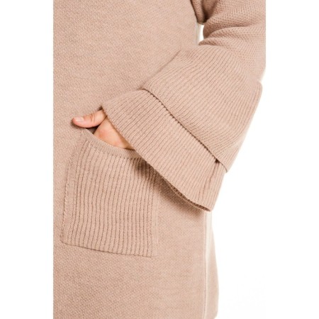 Cardigan female, size 50, pink color-6