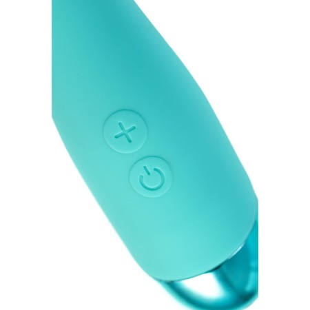 Vibrator "Dryuchka-Help", silicone, mint, 18.5 cm-2