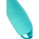 Vibrator "Dryuchka-Help", silicone, mint, 18.5 cm