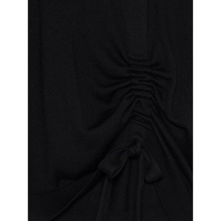Female jumper with decorative assembly Conte Elegant, Size S, Black color-5