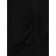 Female jumper with decorative assembly Conte Elegant, Size S, Black color