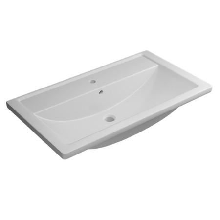 Sink uperwood Foster, furniture, 80 cm, rectangular-4