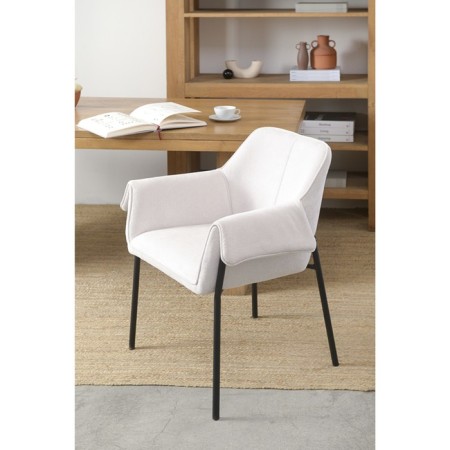 Aline chair, 550 × 700 × 830 mm, Shenill, Milk color-2