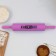 Rockbrush "Wife, Mom, Boss", 31 x 4.2 cm, silicone, plastic, purple color