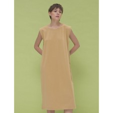 Female dress, size 42, sandy color