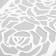 Plastic stencil "Rose" 24x16 cm