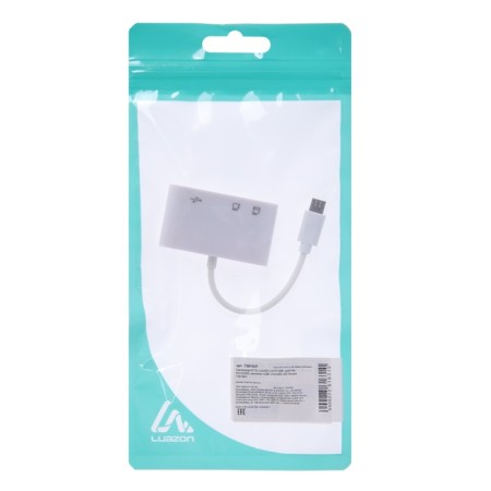 Cartridder-TG Luazon LNCR-099, MicroUSB adapter, USB, Microsd, SD, White-6