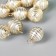 Decor for creativity Plastic "Pearl -pire with a loop" set 10 pcs d = 1.3 cm