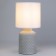 RIVOLI Sabrina 1he14, 40 watts Ceramics Gray with a lampshade