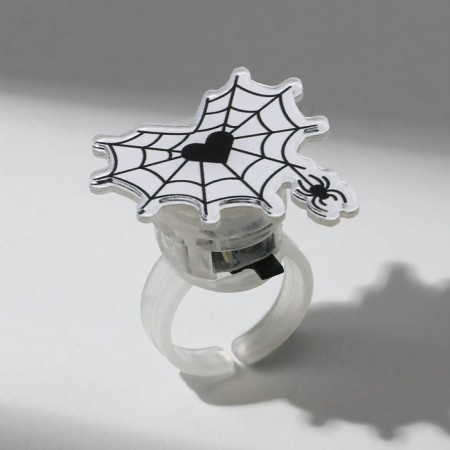 Children's ring with a spark on Halloween, mix, dimensionless.-3