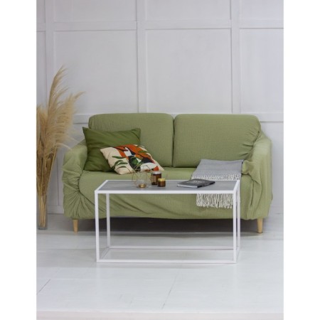 Table Journal loft with chipboard, 941x488x488, white Muar/Metropolitan Gray-2