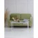Table Journal loft with chipboard, 941x488x488, white Muar/Metropolitan Gray