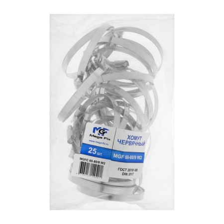 Chervyeric mgf clay, diameter 60-80 mm, tape width 9 mm, stainless steel-1