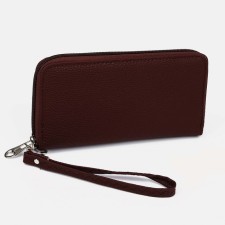 Male purse with lightning, with a pen, brown color