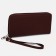 Male purse with lightning, with a pen, brown color