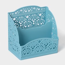 Western storage basket, 2 departments, 13.3 × 8.3 × 13.2 cm, color mix