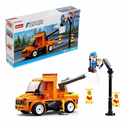 Designer city "Machine electric networks", 122 parts