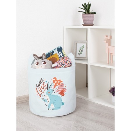 Basket for toys "With love, size 35x35 cm