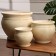 Set of pots 3pcs. "Elegant" White: 15l, 5.5l, 2l