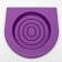 Toilet for teaching cats to a toilet 39.2 x 38.7 x 3 cm, purple