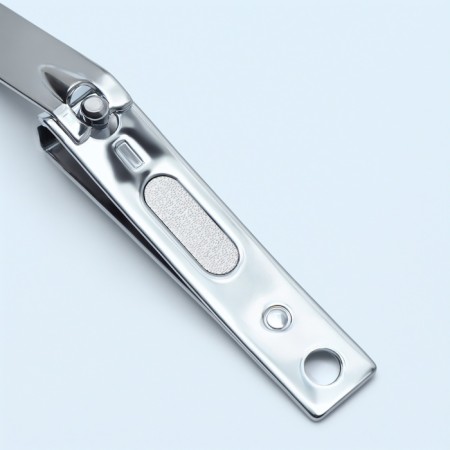 Kusachki - Mesipser manicure, 5.5 cm, silver color-4
