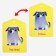 Cards on the ring for learning English "Mom and cubs", 20 cards, ring, 3+