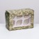 Packaging for 6 cupcakes with a window, "camouflage", 25 x 17 x 10 cm